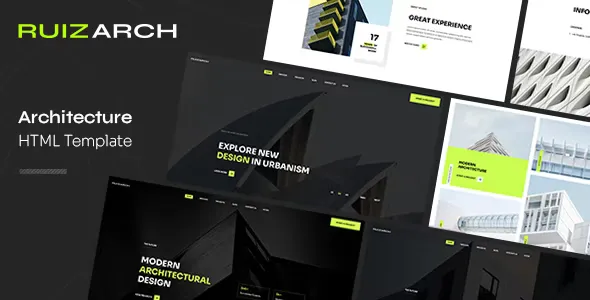 Ruizarch - Architecture HTML Template