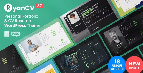 RyanCV v3.7.0 - Personal Portfolio Resume Theme