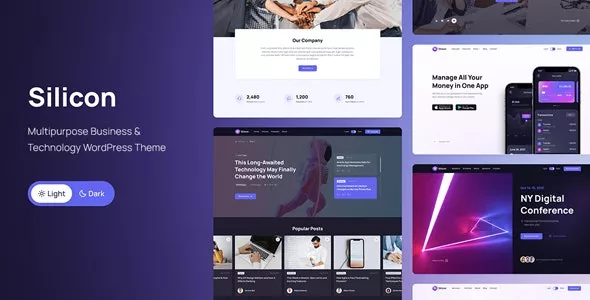 Silicon v1.7.0 - Multipurpose Technology WordPress Theme