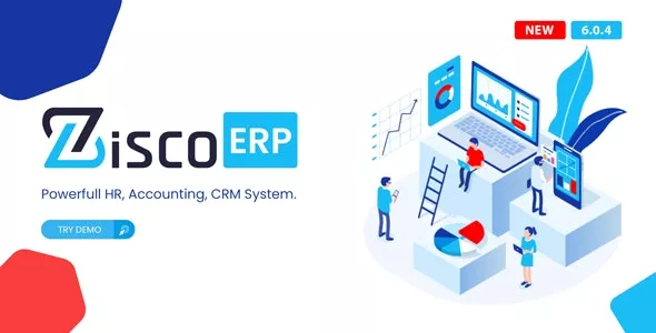 ZiscoERP - Powerful HR, Accounting, CRM System