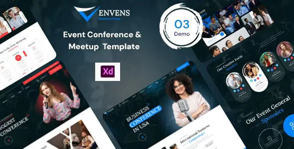 Envens - Event, Conference & Meetup HTML5 Template