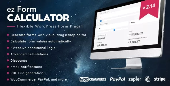 ez Form Calculator WordPress Plugin