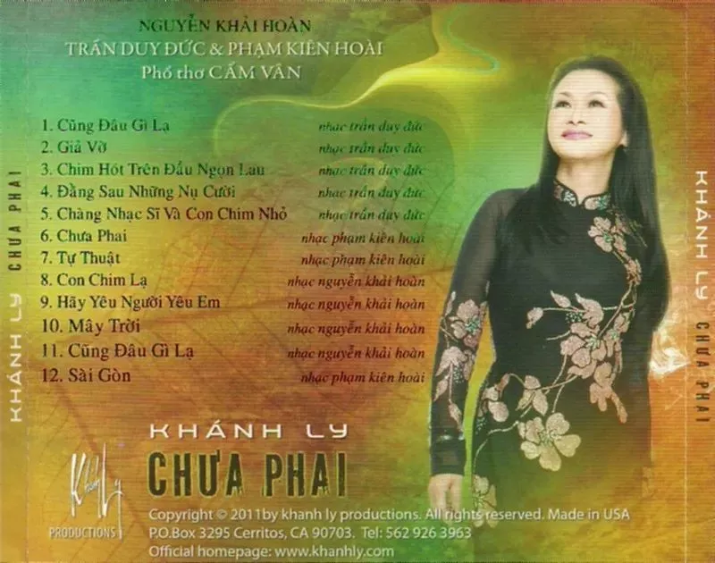 Khánh Ly - Chưa Phai 2011