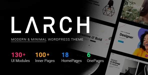 Larch - Responsive Minimal Multipurpose WordPress Theme