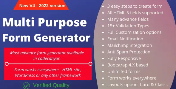 Multi-Purpose Form Generator & Docusign (All Types of Forms) with SaaS