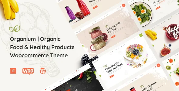 Organium - Organic Food Products WordPress Theme