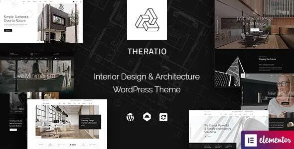 Theratio - Architecture & Interior Design Elementor WordPress Theme