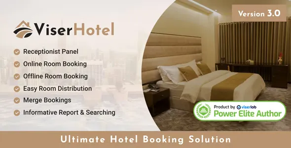 ViserHotel - Ultimate Hotel Booking Solution