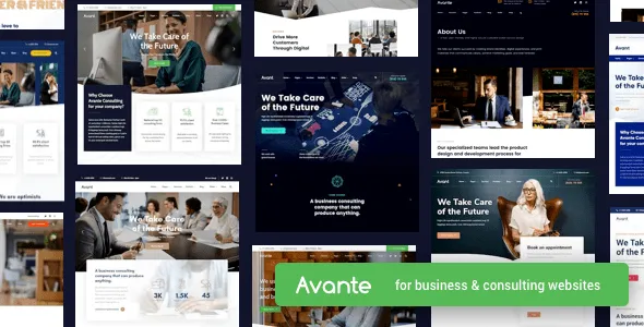 Avante - Business Consulting WordPress