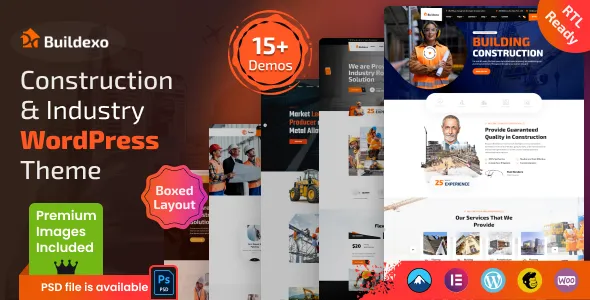 Blxo - Construction WordPress Theme