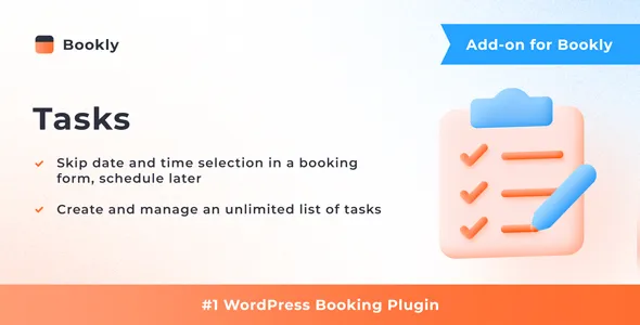 Bookly Tasks (Add-on)