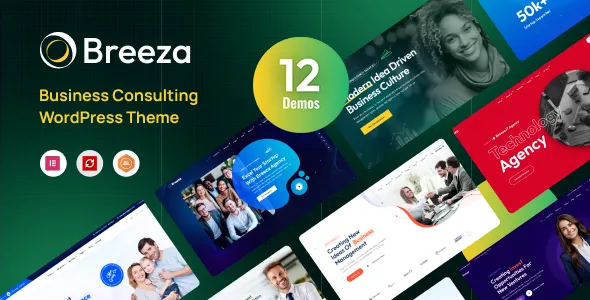 Breeza - Business Consulting WordPress Theme