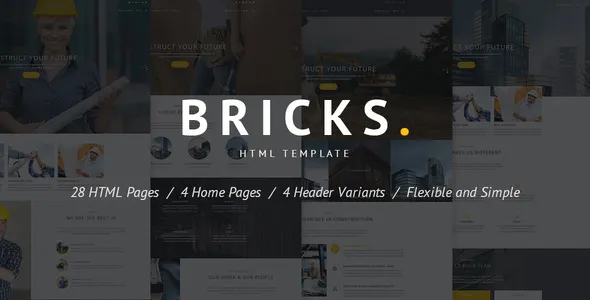 Bricks - Construction & Building WordPress Theme