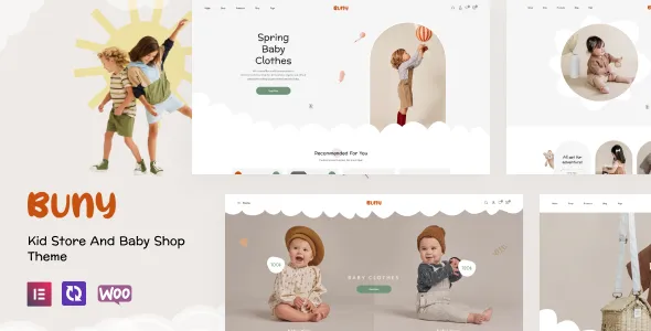 Buny - Kids Store and Baby Shop WordPress Theme