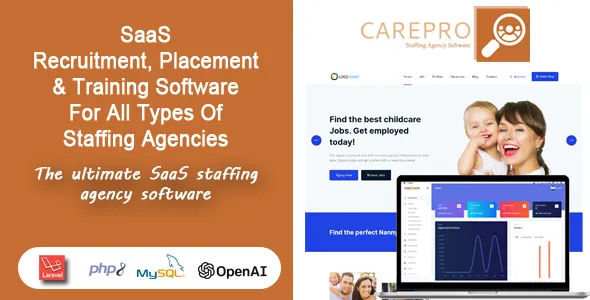 CarePro - AI Recruitment & Staffing Agency Software