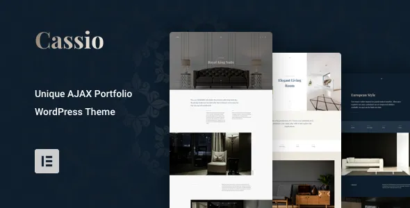 Cassio - AJAX Portfolio WordPress Theme