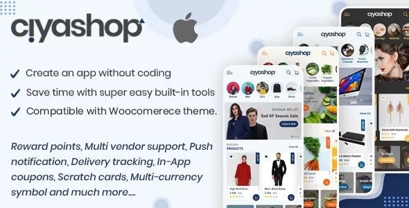 CiyaShop - Native iOS Application Based on WooCommerce