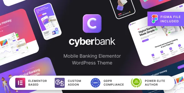 Cyberbank - Business and Finance WordPress Theme