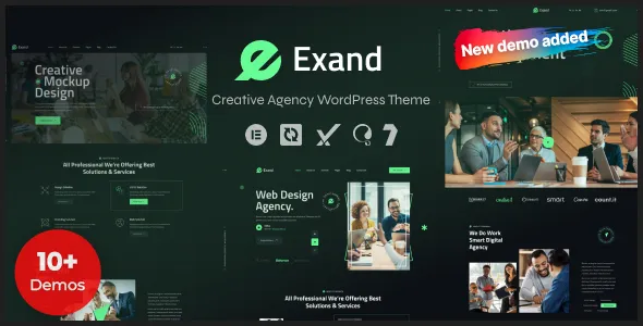 Exand - Creative Agency WordPress Theme