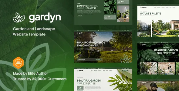 Gardyn - Garden and Landscape Website Template