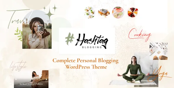 Hashtag - Personal Blog WordPress Theme