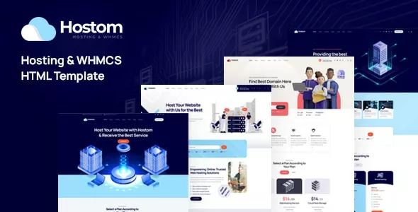 Hostom - Web Hosting & WHMCS HTML Template