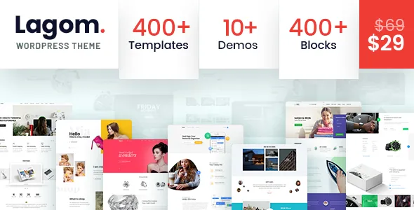 Lagom - Multi Concept MultiPurpose WordPress Theme