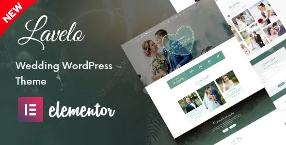 Lavelo - Wedding WordPress Theme