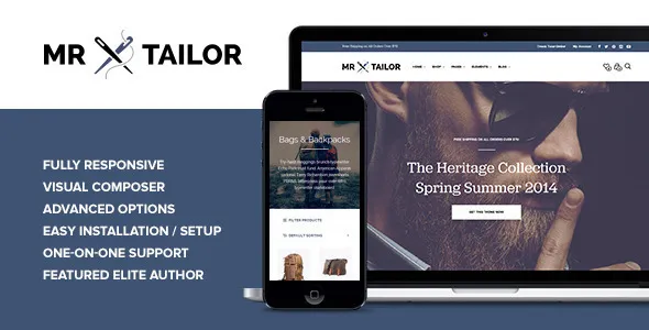 Mr. Tailor - eCommerce WordPress Theme for WooCommerce