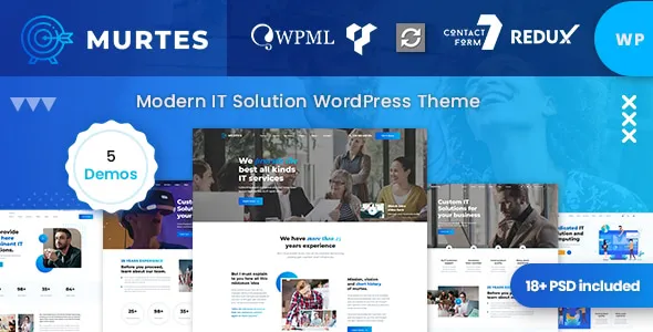 Murtes - IT Solutions Services WordPress Theme