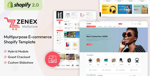 Zenex - Multipurpose E-commerce Shopify 2.0 Template