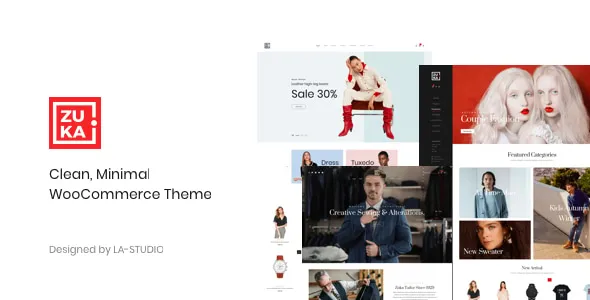 Zuka - Clean, Minimal WooCommerce Theme