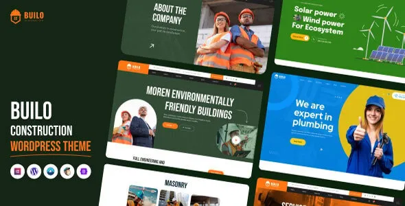 Builo - Construction WordPress Theme