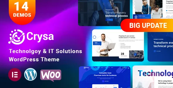 Crysa - IT Solutions WordPress Theme