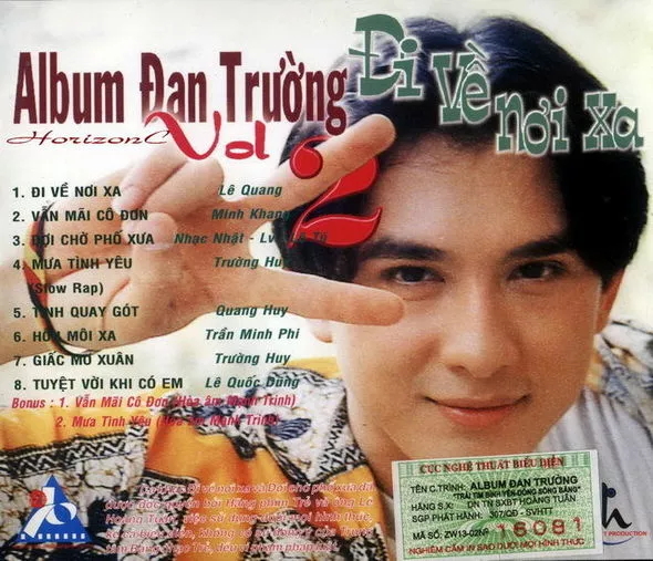 Album Lossless Đan Trường Vol.2 - Đi Về Nơi Xa 1999