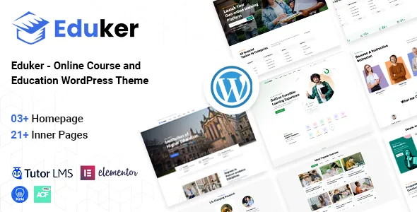 Eduker - Education WordPress Theme