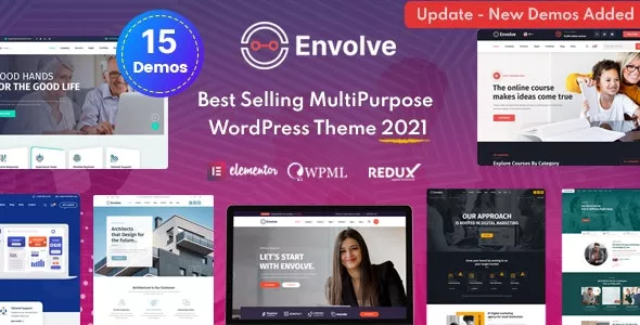 Envolve - Consulting Business WordPress Theme