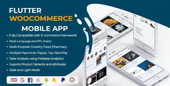 Flutter WooCommerce Android & Ios WooCommerce App