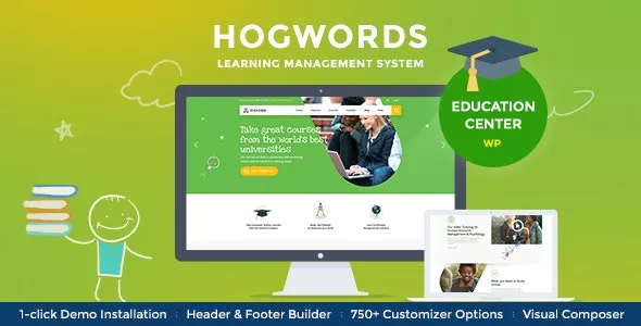 Hogwords - School, University Education WordPress Theme