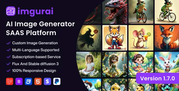 Imgurai - AI Image Generator (SAAS)