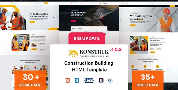 Konstruk - Construction HTML Template