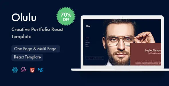 Olulu - Creative Portfolio HTML5 Template