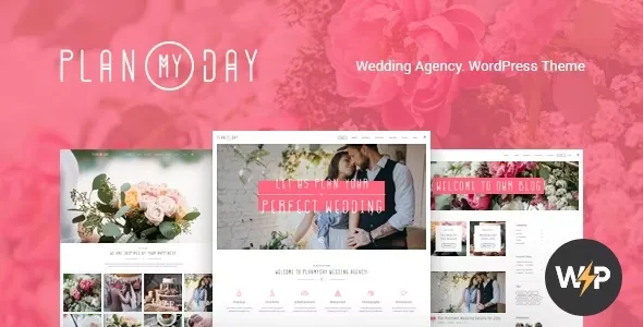 Plan My Day - Wedding / Event Planning Agency WordPress Theme