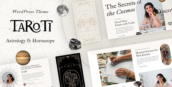 Taroti - Astrology & Horoscope WordPress Theme