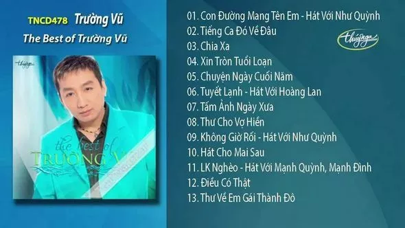 Album Lossless The Best of Trường Vũ