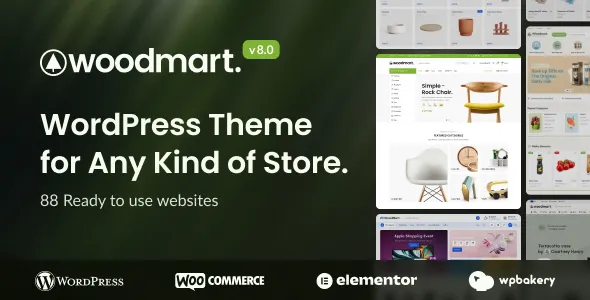 WoodMart - Responsive WooCommerce WordPress Theme