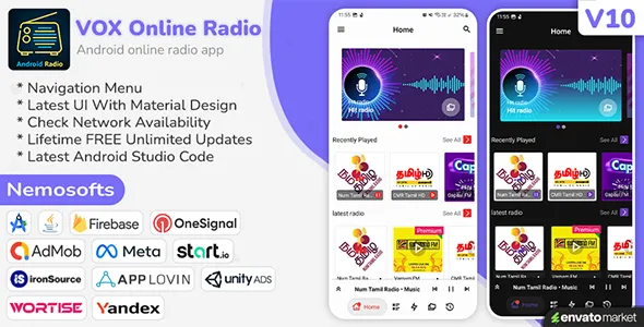 Android VOX Online Radio