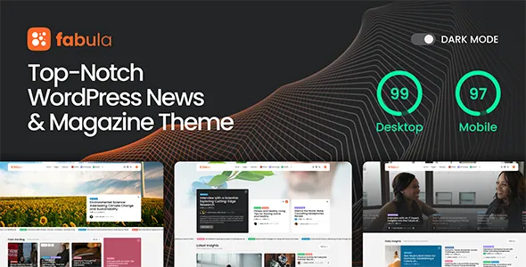 Fabula - News & Magazine WordPress Theme