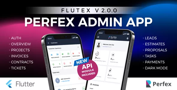 Flutex - Perfex CRM Admin / Staff Mobile App for Android & IOS