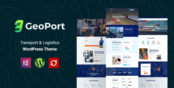 Geoport - Transport & Logistics WordPress Theme